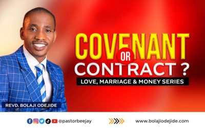 Covenant or Contract?